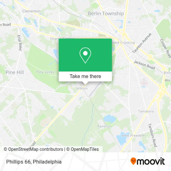 Phillips 66 map