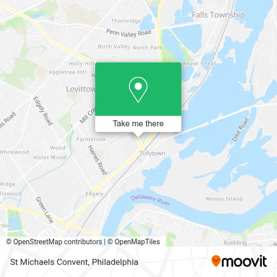 St Michaels Convent map