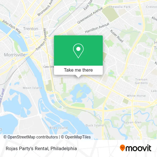 Rojas Party's Rental map