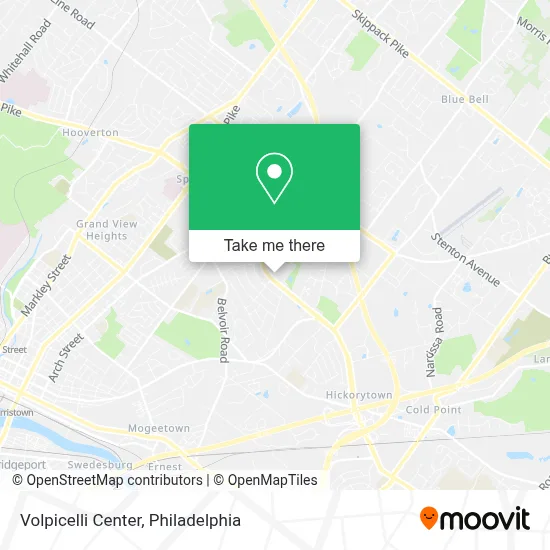 Volpicelli Center map
