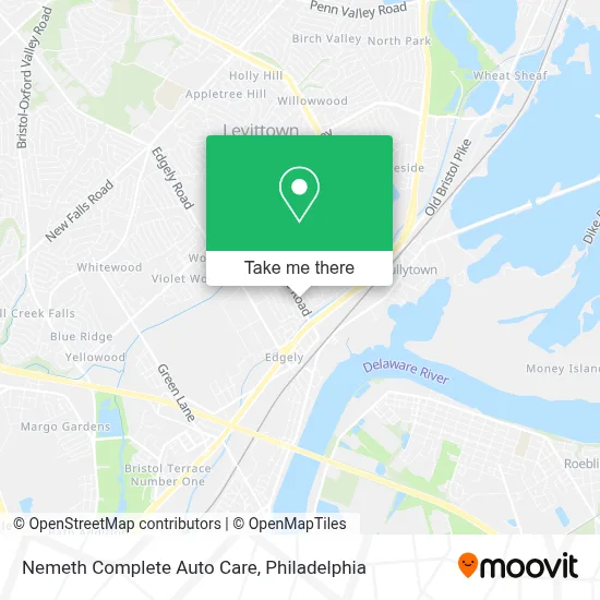 Nemeth Complete Auto Care map
