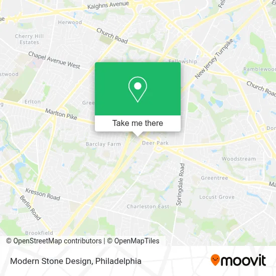 Modern Stone Design map