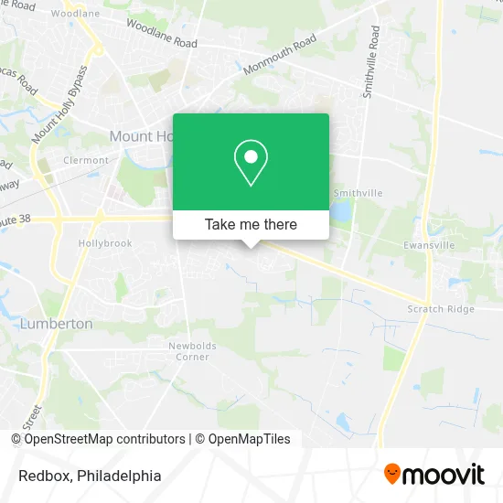 Redbox map