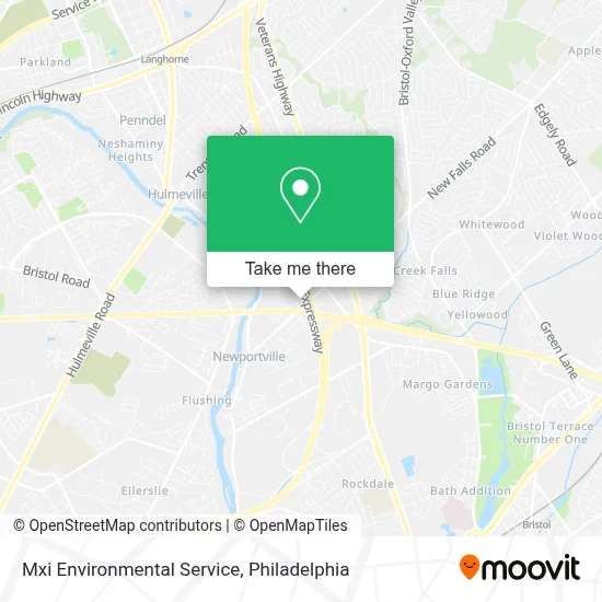Mxi Environmental Service map