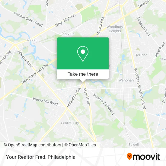 Your Realtor Fred map