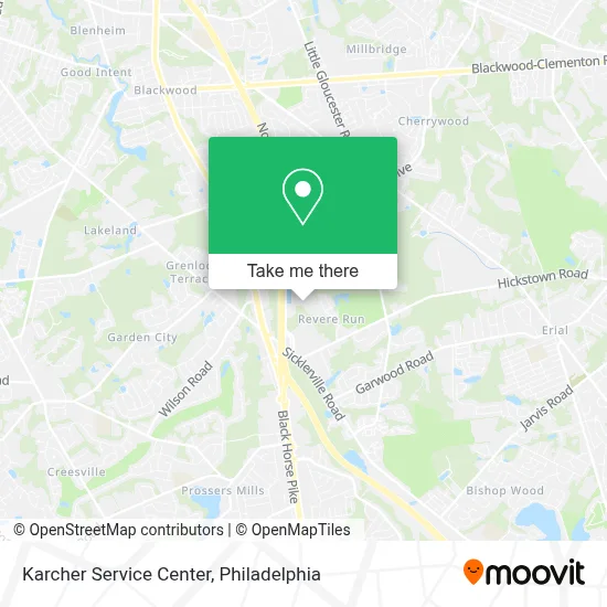 Karcher Service Center map