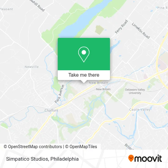 Simpatico Studios map