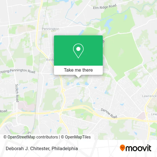 Deborah J. Chitester map