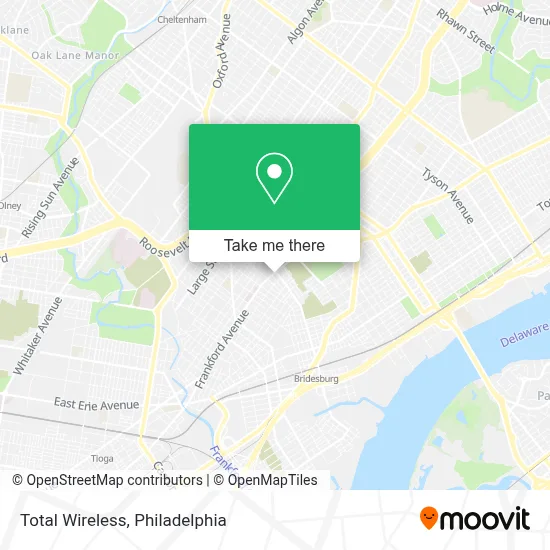 Total Wireless map