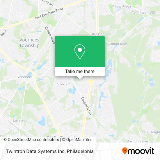 Twintron Data Systems Inc map