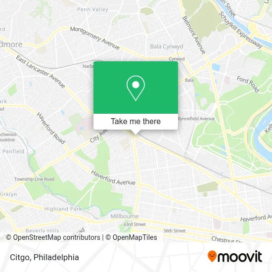 Citgo map