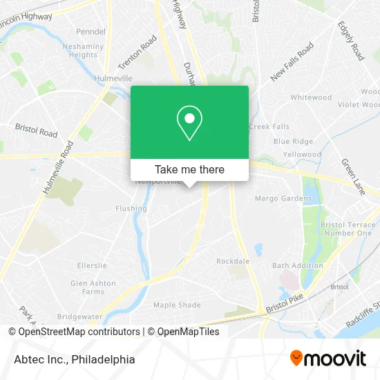 Abtec Inc. map