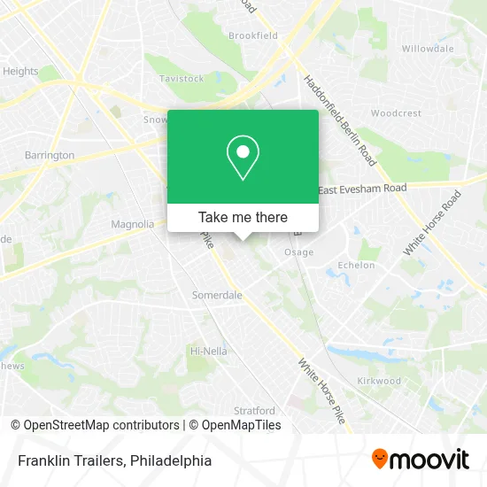 Franklin Trailers map