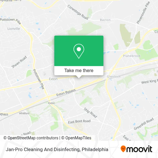 Jan-Pro Cleaning And Disinfecting map
