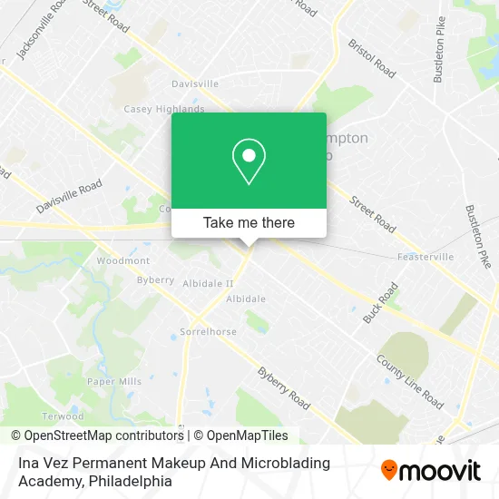 Ina Vez Permanent Makeup And Microblading Academy map