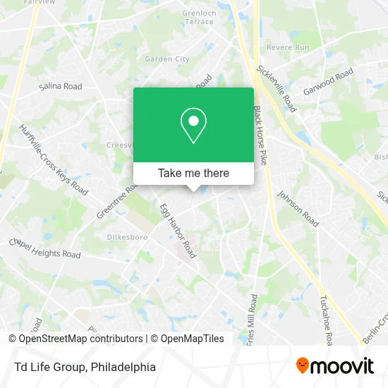 Td Life Group map