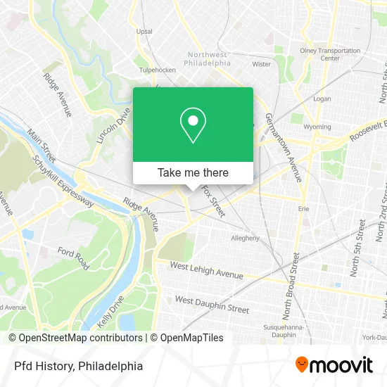Pfd History map