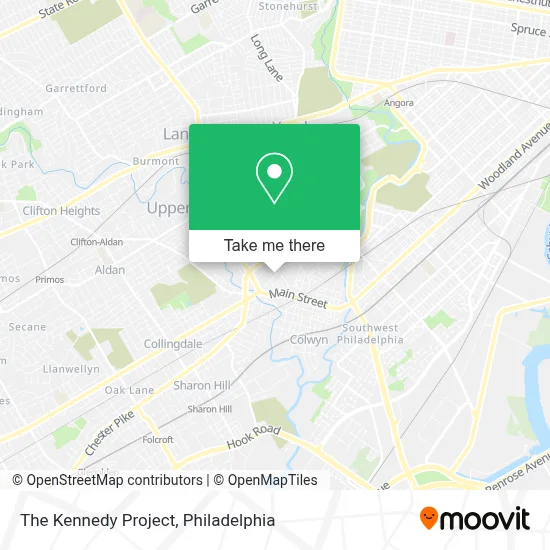 The Kennedy Project map