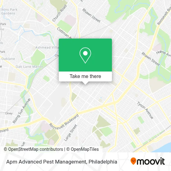 Apm Advanced Pest Management map