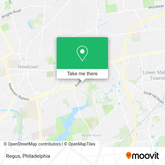 Regus map