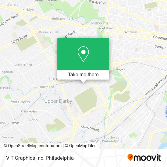 V T Graphics Inc map