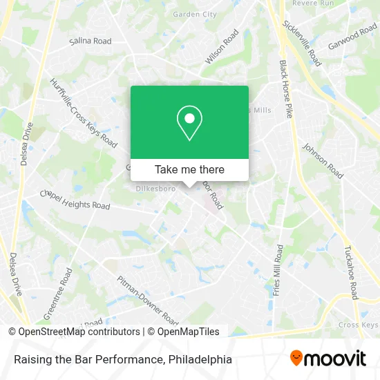 Raising the Bar Performance map