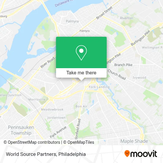 World Source Partners map