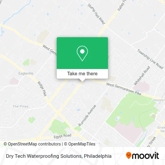 Dry Tech Waterproofing Solutions map