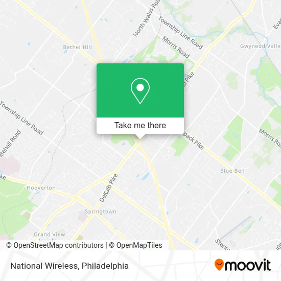 National Wireless map