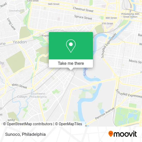 Sunoco map