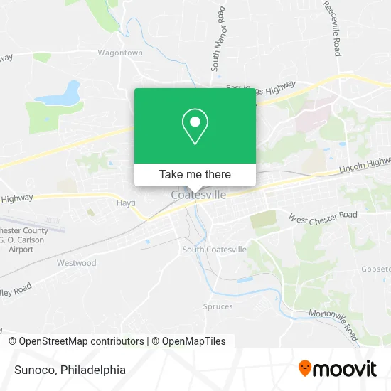 Sunoco map