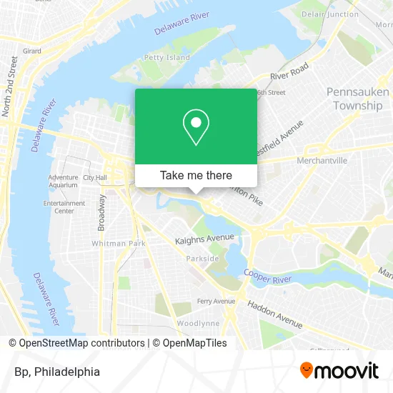 Bp map