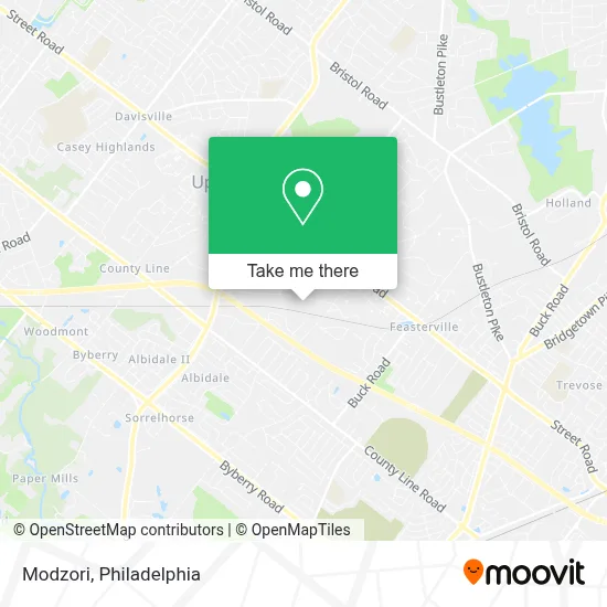 Modzori map