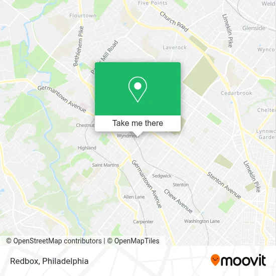 Redbox map
