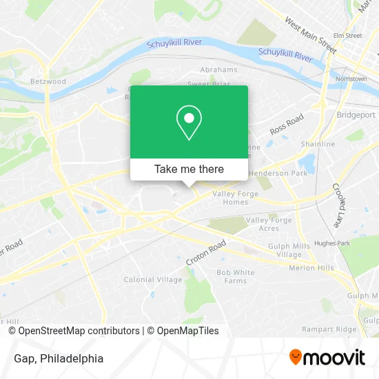 Gap map