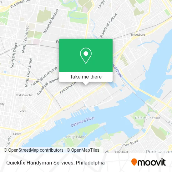 Quickfix Handyman Services map