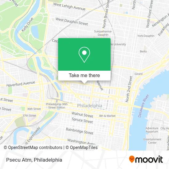 Psecu Atm map