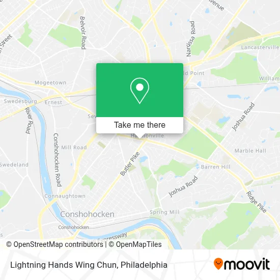 Lightning Hands Wing Chun map