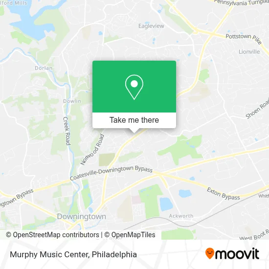 Murphy Music Center map