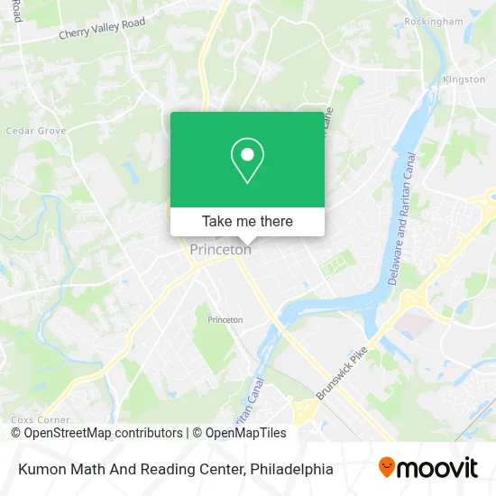 Kumon Math And Reading Center map