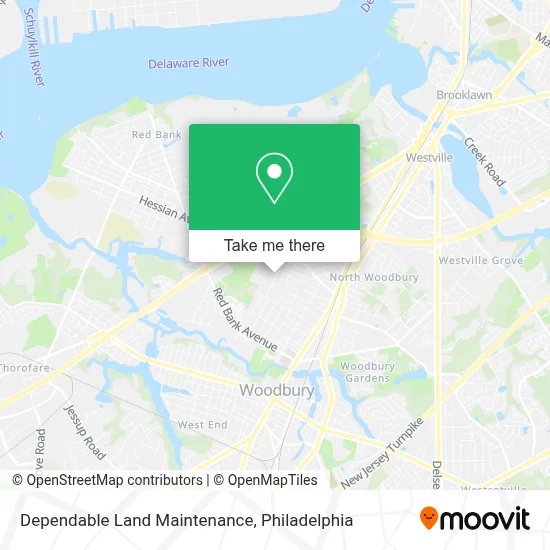 Dependable Land Maintenance map