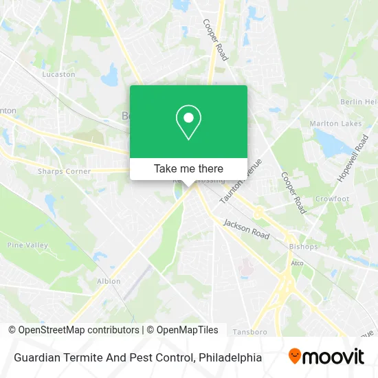 Guardian Termite And Pest Control map
