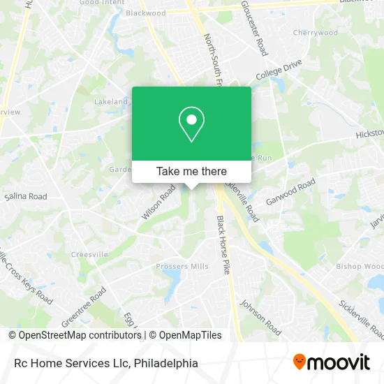 Rc Home Services Llc map