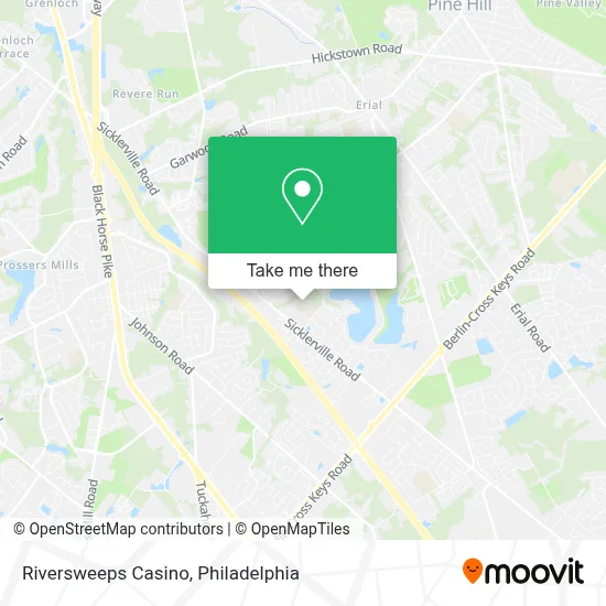 Riversweeps Casino map