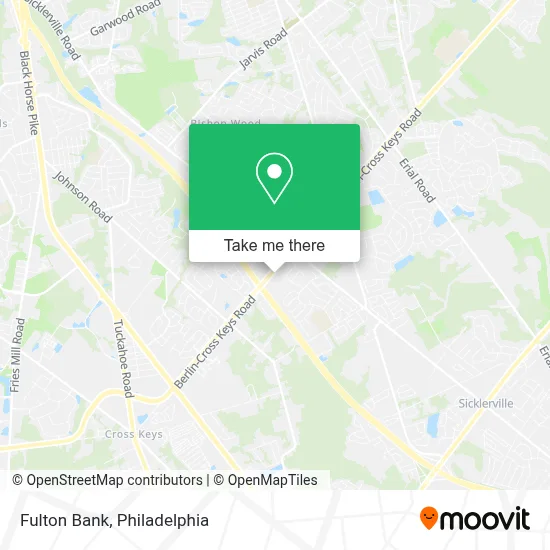 Fulton Bank map