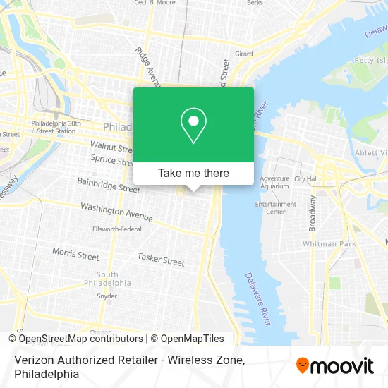 Verizon Authorized Retailer - Wireless Zone map