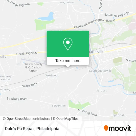 Dale's Pc Repair map