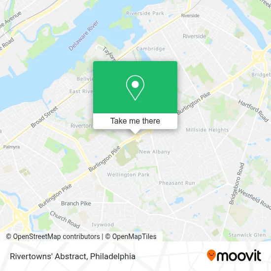 Rivertowns' Abstract map