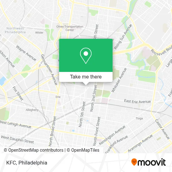 Kfc map