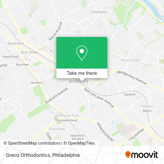 Greco Orthodontics map